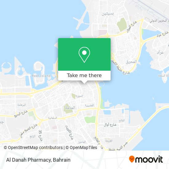 Al Danah Pharmacy map