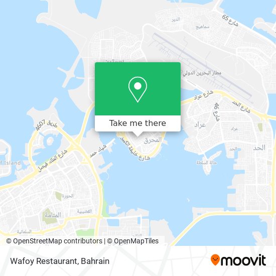 Wafoy Restaurant map