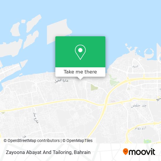Zayoona Abayat And Tailoring map