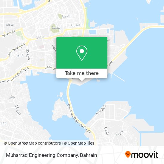 Muharraq Engineering Company map