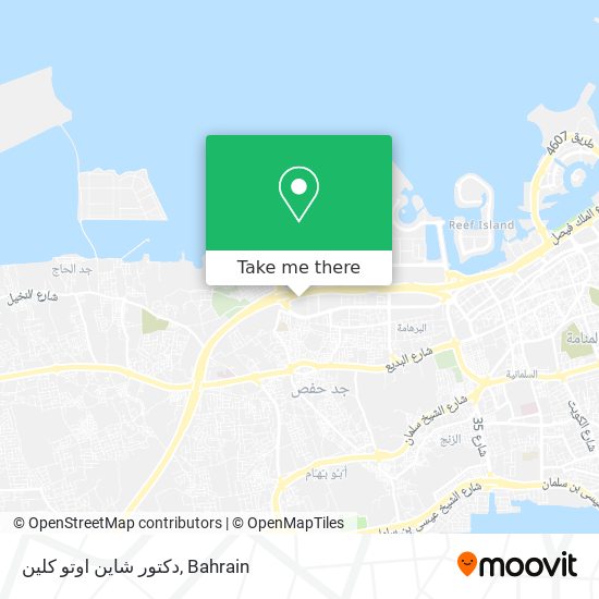 دكتور شاين اوتو كلين map