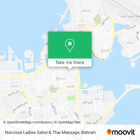 Narcisse Ladies Salon & Thai Massage map