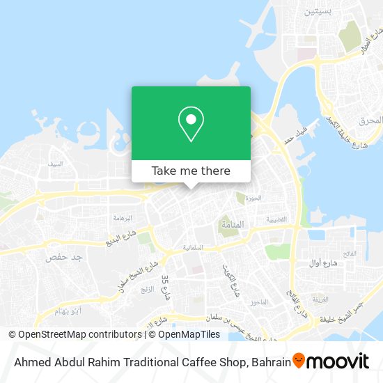 Ahmed Abdul Rahim Traditional Caffee Shop map