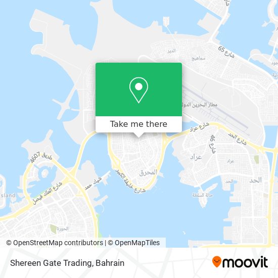 Shereen Gate Trading map