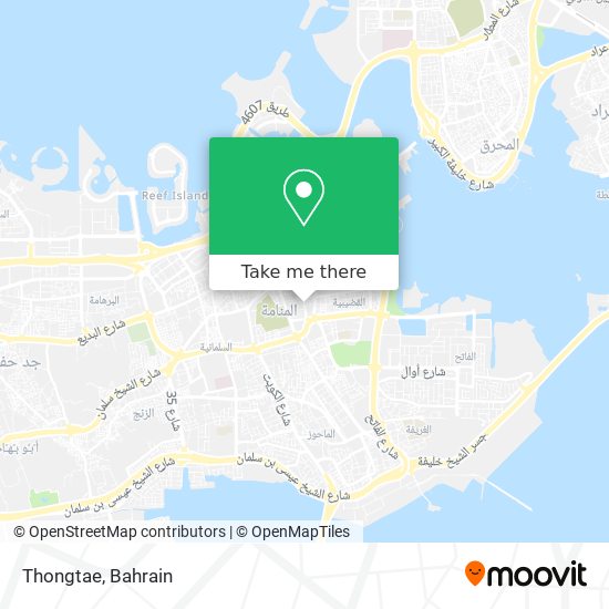 Thongtae map