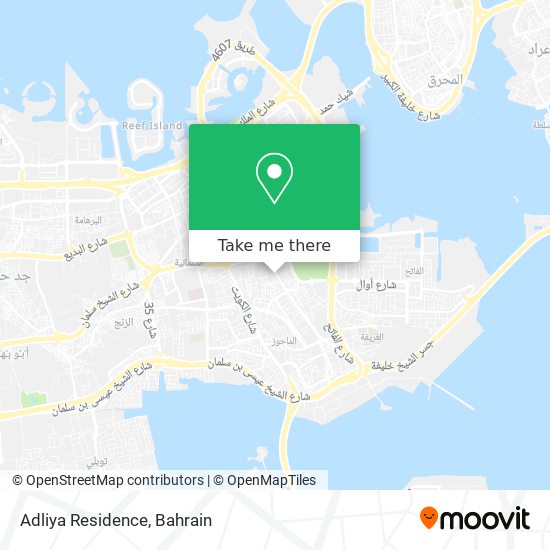 Adliya Residence map