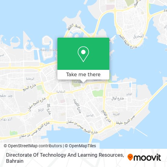 Directorate Of Technology And Learning Resources map