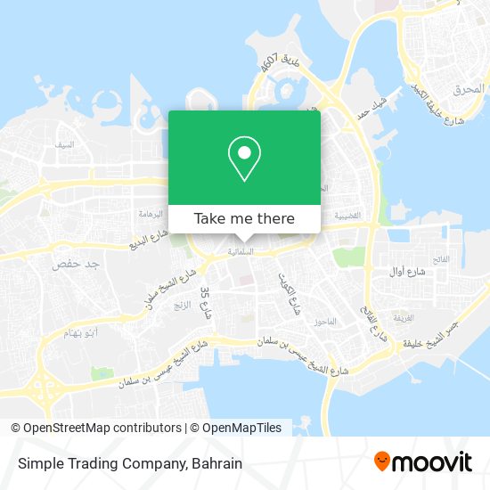 Simple Trading Company map