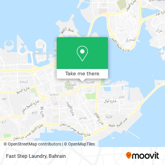 Fast Step Laundry map