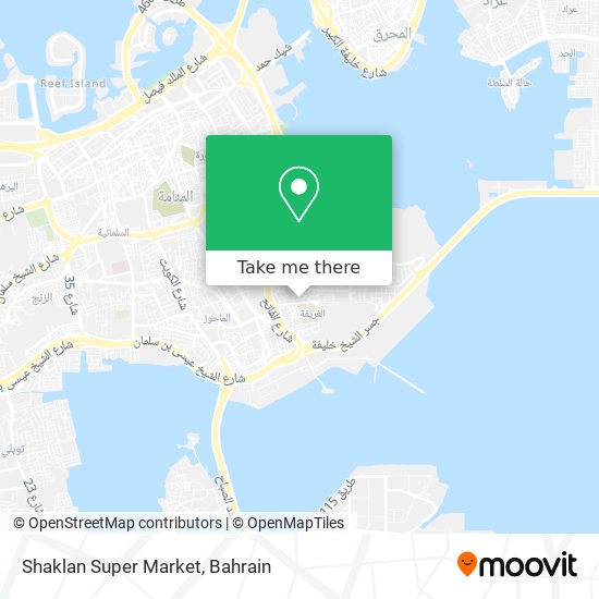Shaklan Super Market map