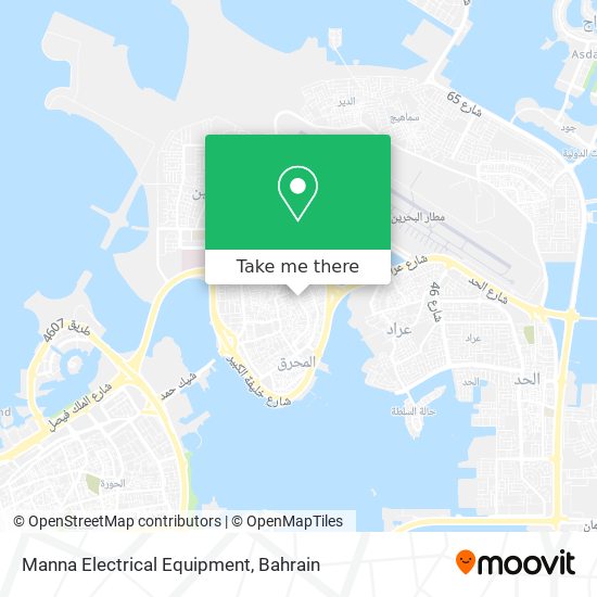 Manna Electrical Equipment map