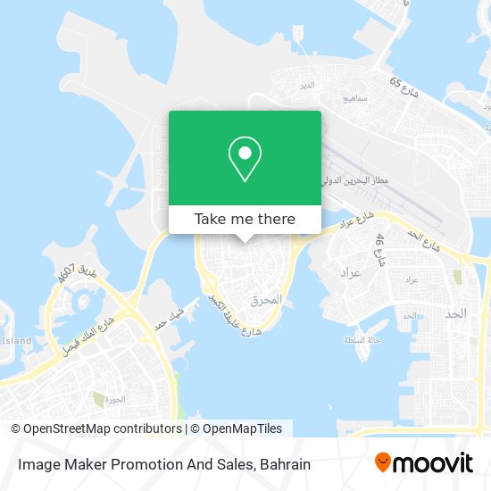 Image Maker Promotion And Sales map