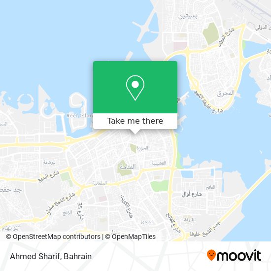 Ahmed Sharif map