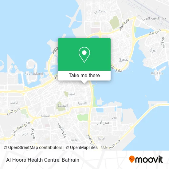 Al Hoora Health Centre map