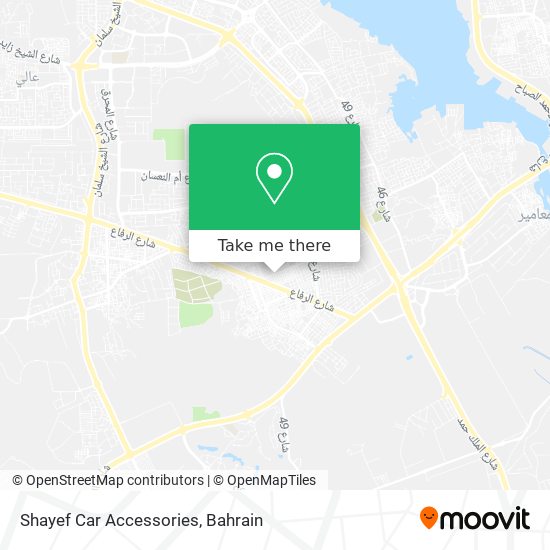 Shayef Car Accessories map
