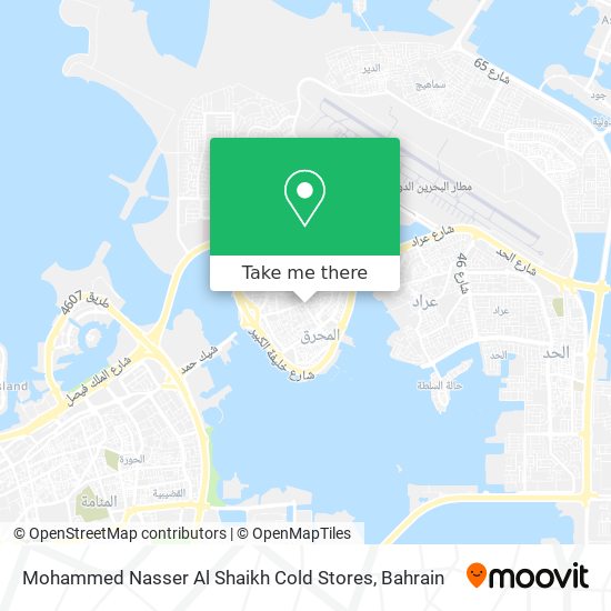 Mohammed Nasser Al Shaikh Cold Stores map