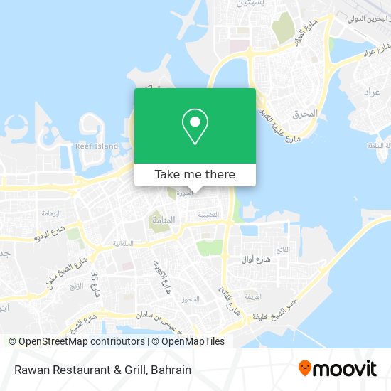 Rawan Restaurant & Grill map