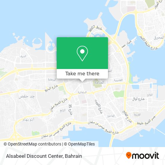 Alsabeel Discount Center map