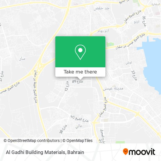 Al Gadhi Building Materials map