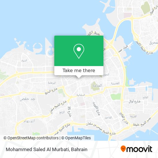 Mohammed Saled Al Murbati map
