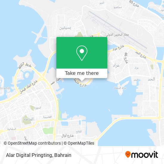 Alar Digital Pringting map