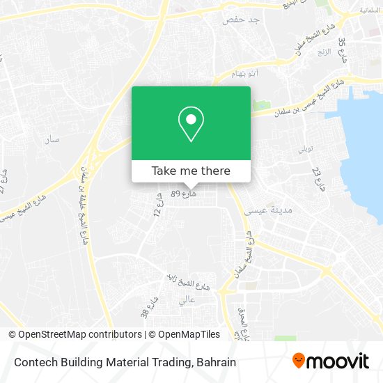 Contech Building Material Trading map