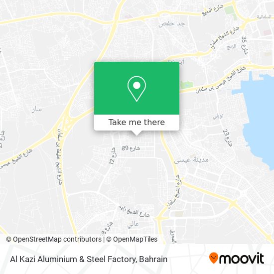 Al Kazi Aluminium & Steel Factory map