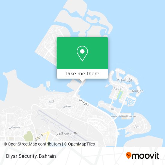 Diyar Security map