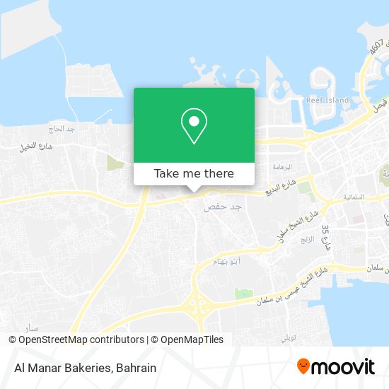Al Manar Bakeries map