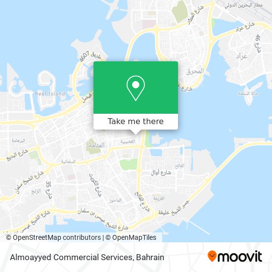 Almoayyed Commercial Services map