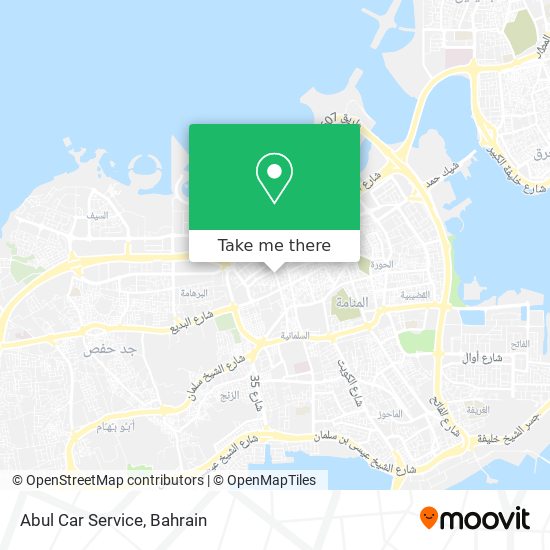 Abul Car Service map