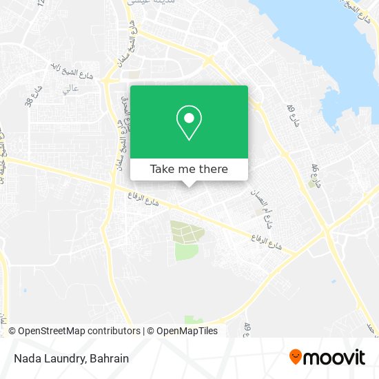 Nada Laundry map