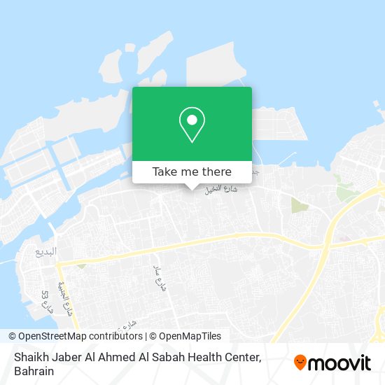 Shaikh Jaber Al Ahmed Al Sabah Health Center map