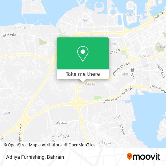 Adliya Furnishing map