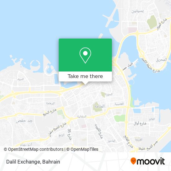 Dalil Exchange map