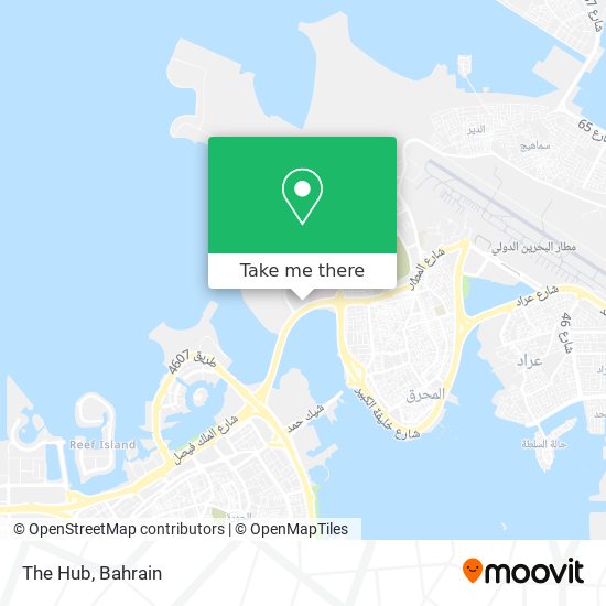 The Hub map