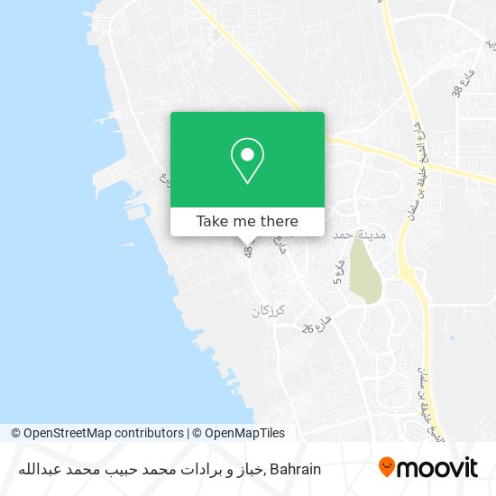 خباز و برادات محمد حبيب محمد عبدالله map