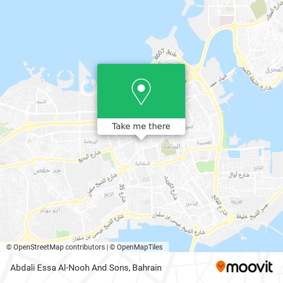 Abdali Essa Al-Nooh And Sons map