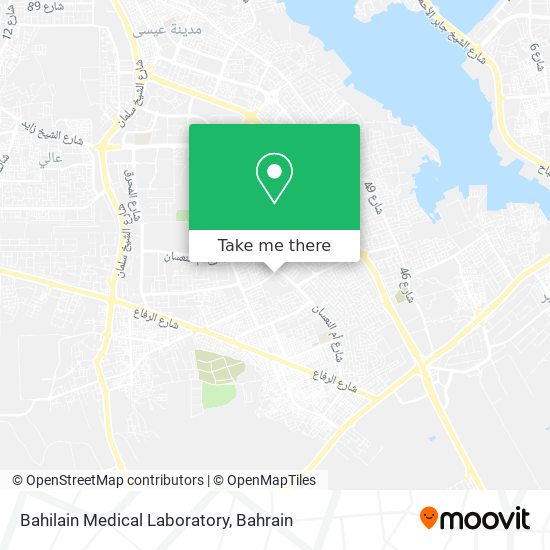 Bahilain Medical Laboratory map