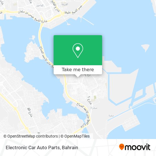 Electronic Car Auto Parts map