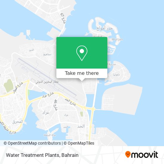 Water Treatment Plants map
