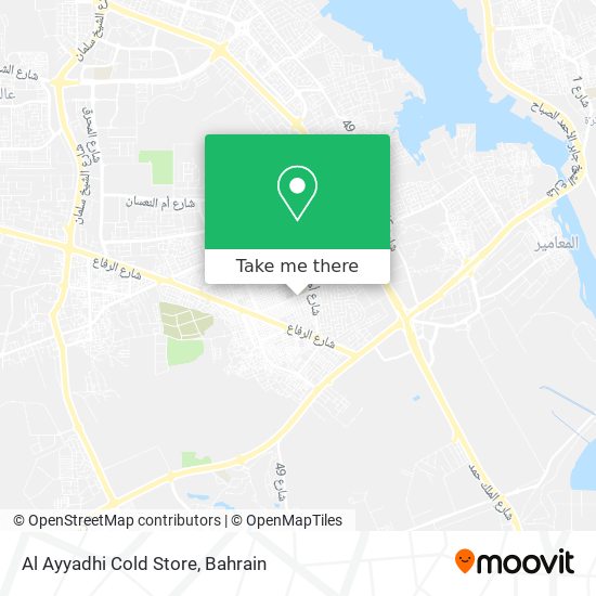 Al Ayyadhi Cold Store map