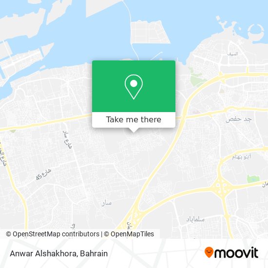 Anwar Alshakhora map