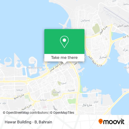 Hawar Building - B map