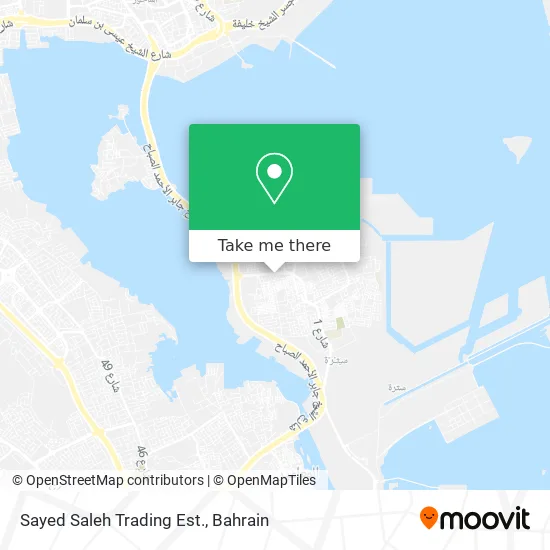 Sayed Saleh Trading Est. map