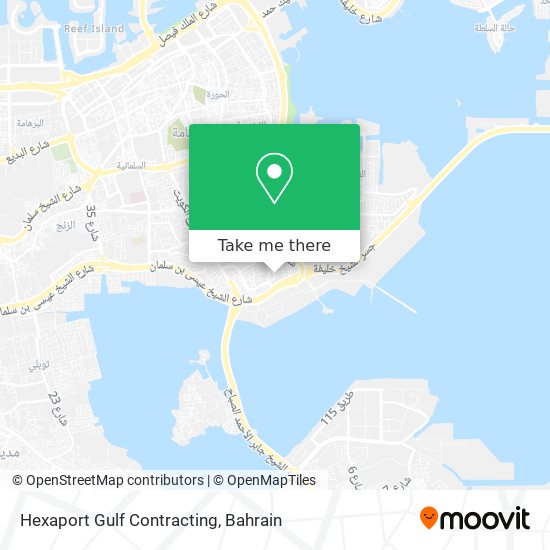 Hexaport Gulf Contracting map