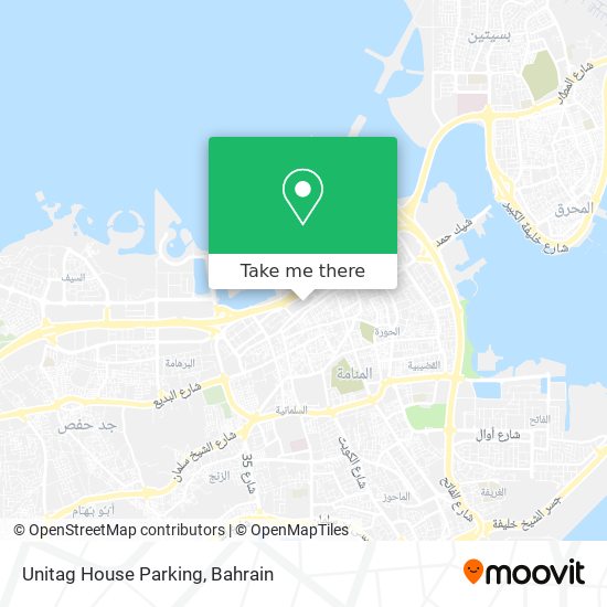 Unitag House Parking map