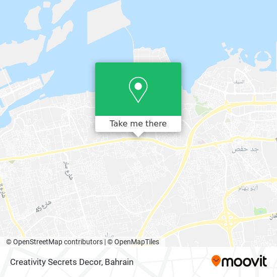 Creativity Secrets Decor map