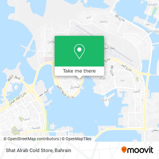 Shat Alrab Cold Store map