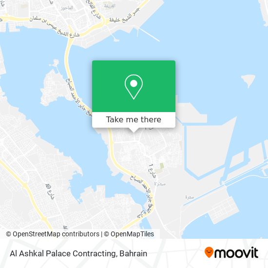 Al Ashkal Palace Contracting map